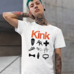 Camiseta gay estampado Kink BDSM