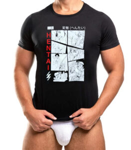 Camiseta Master X Hentai Negro1